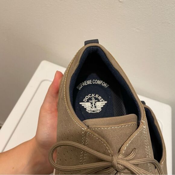 Dockers Tan Oxford Shoes Supreme Comfort Sneakers Stylish Mens Size 8.5 main image 8